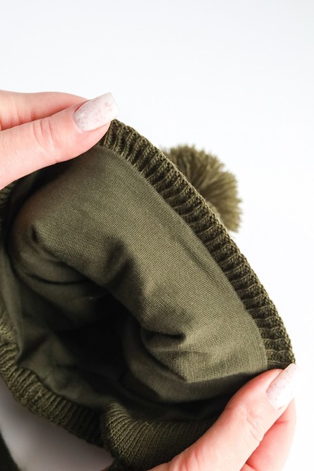 Шапка Bon, Хакі - фото 2