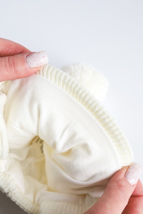 Шапка Bon, Молочная - фото 2