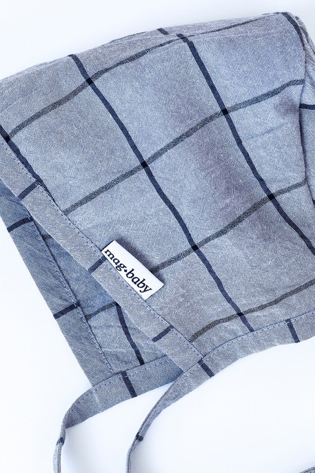 Хлопковая шапка, Клеточка - фото 2