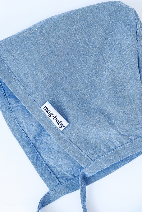 Бавовняна шапка, Джинс - фото 1