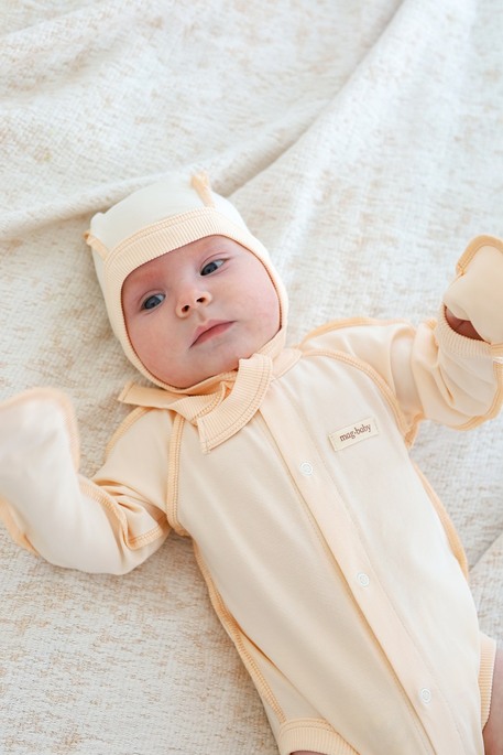 Шапка Emeri, Сливочная - фото 1