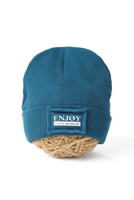 Шапка Enjoy, Сапфировая