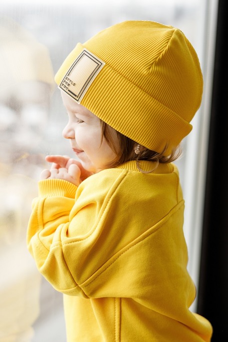 Шапка ''Klos'', жовта - фото 1