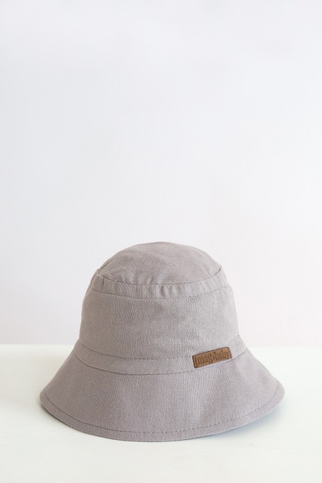 Льняная панама Classik, Серая