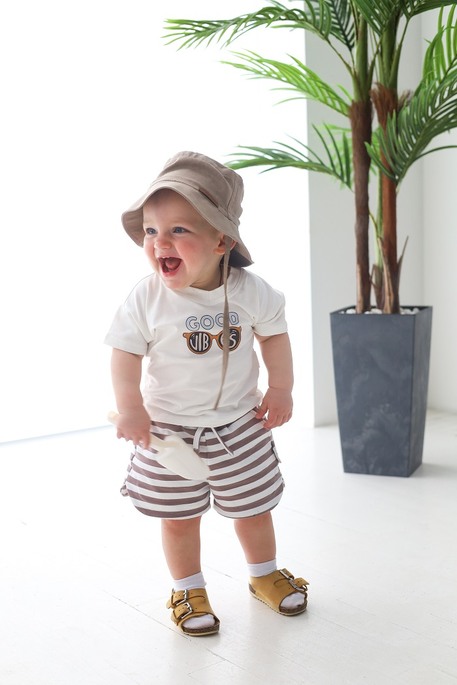 Льняная панама Classik, Коричневая - фото 1