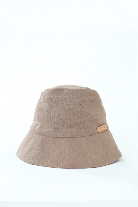 Льняная панама Classik , Шоколадная