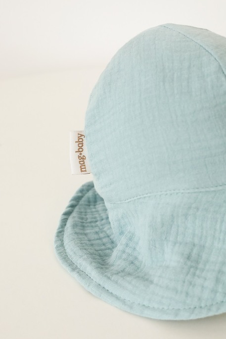 Муслінова панама Montero, Сиза - фото 1