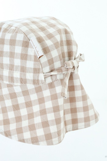 Панама Teo, Песочная клеточка - фото 4