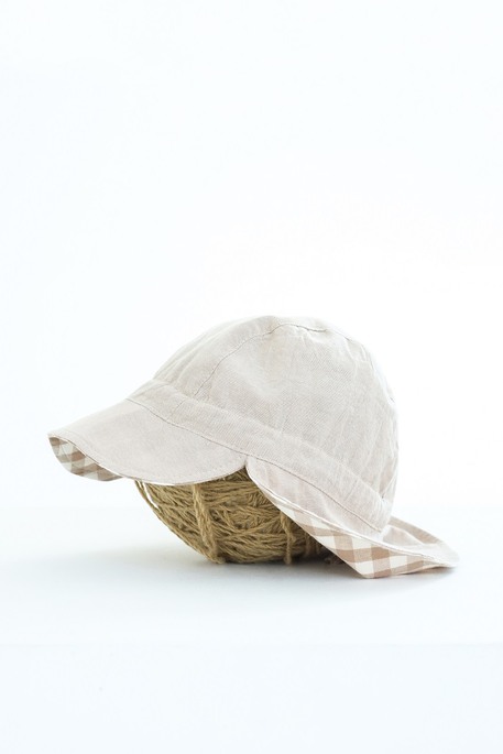 Панама Teo, Песочная клеточка - фото 3