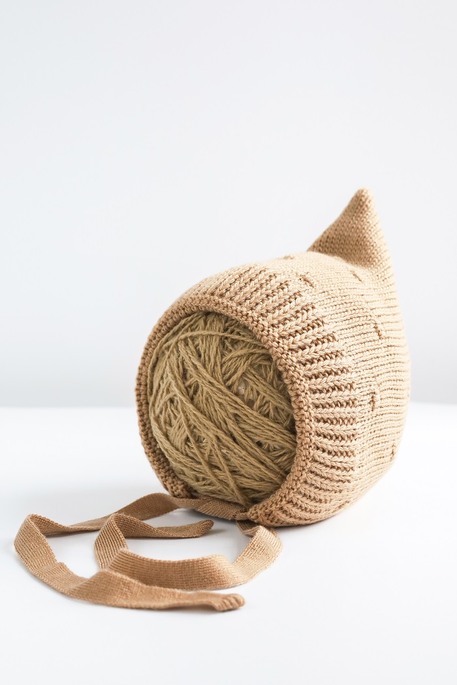 Вязаная шапка Piptic, Коричневая