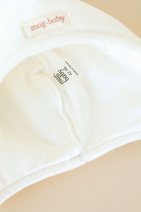 Флісова шапка Ted, Молочна - фото 3