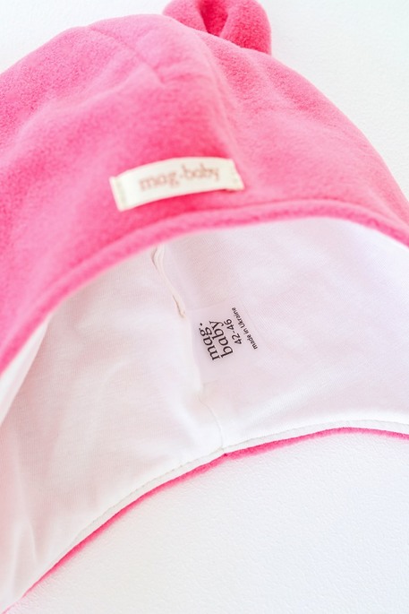 Флісова шапка Ted, Малинова - фото 3