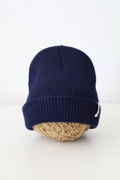 Вязаная шапка Travis, Темно-синяя