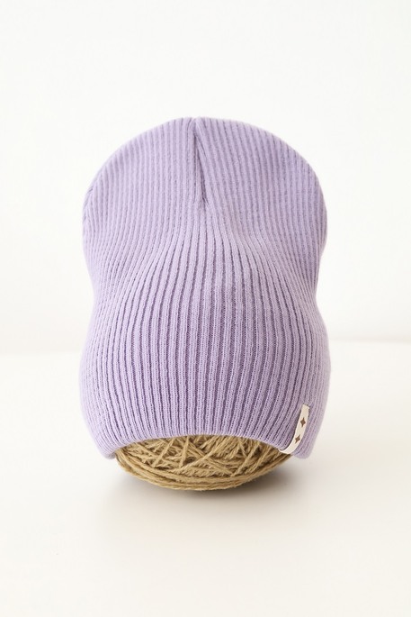 Вязаная шапка Travis, Лавандовая - фото 3