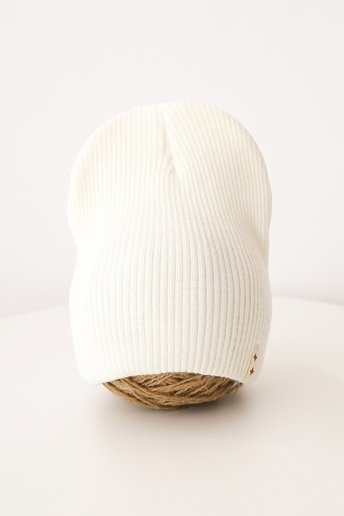 В'язана шапка Travis, Молочна - фото 2
