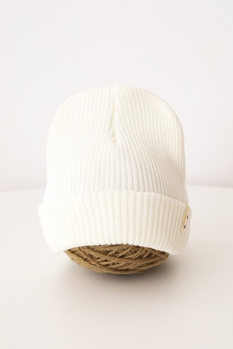 Вязаная шапка Travis, Молочная