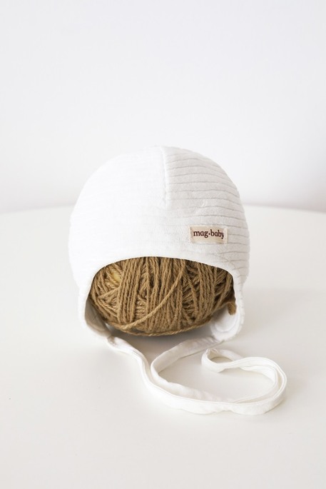 Велюрова шапка Tim, Молочна