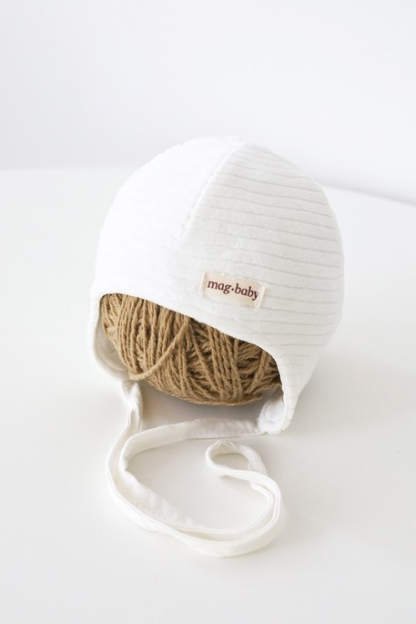 Велюрова шапка Tim, Молочна - фото 3