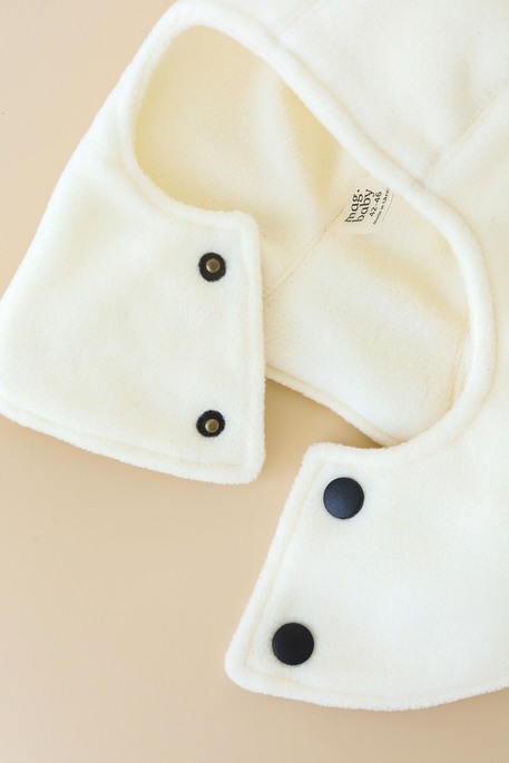 Шапка-шлем Yumi, Молочная - фото 4