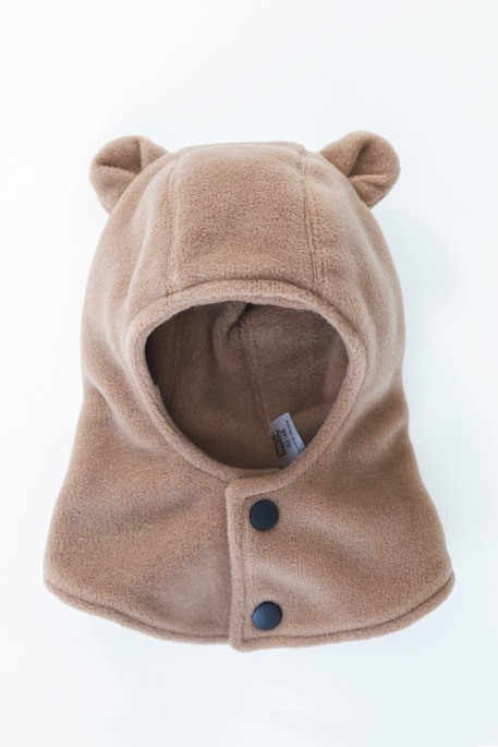 Шапка-шлем Yumi, Коричневая - фото 3