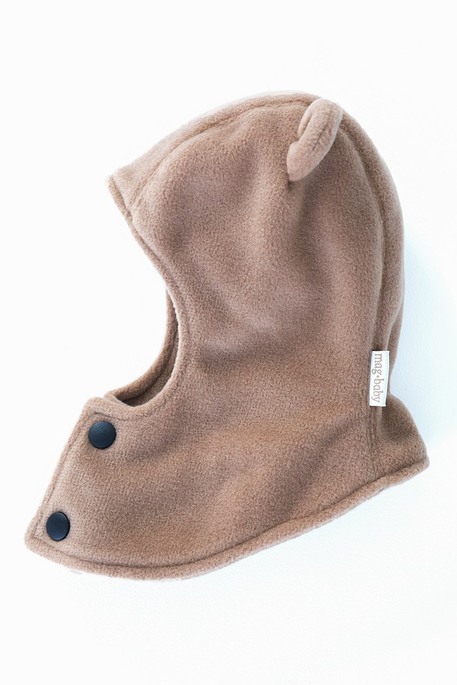 Шапка-шлем Yumi, Коричневая - фото 4