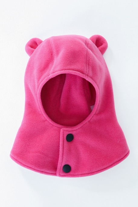 Шапка-шлем Yumi, Малиновая