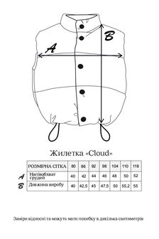 Жилетка Cloud, Чорна - фото 5