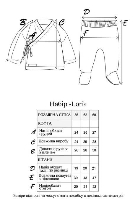 Набор Lori, Молочный - фото 8