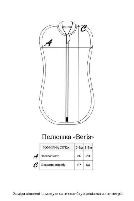 Утеплена євро пелюшка на блискавці Beris, Селезень - фото 6