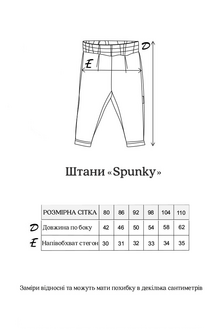 Штани на флісі Spunky, Чорні - фото 3
