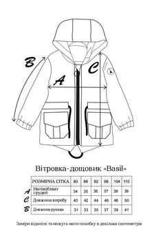 Вітровка-дощовик Basil, Зелена - фото 7
