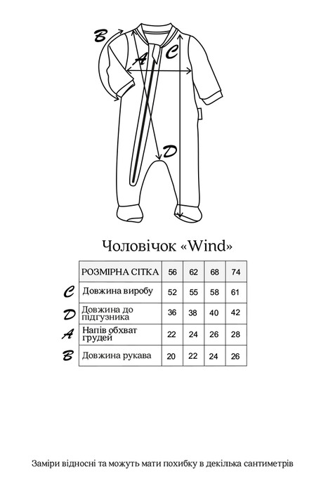 Чоловічок Wind, Пудровий - фото 6